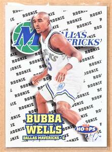 BUBBA WELLS (ババウェルズ) 1998 SKY BOX ROOKIE トレーディングカード 【NBA,Dallas Mavericks,ダラス・マーベリックス】 