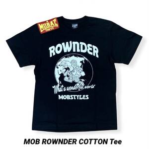 mobstyles モブスタイル■送料込■限定■MOB ROWNDER Tシャツ■黒 M■キャンプ ロリクレ ルーディーズ 10feet リバーサル クリームソーダ