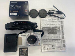 本体：Panasonic LUMIX GF6　レンズ：Panasonic LUMIX G VARIO 12-32mm（シルバー） ミラーレス一眼