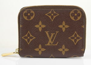 LOUIS VUITTON ルイ・ヴィトン モノグラム ジッピーコインパース 小銭 財布 M60067 ブラウン 19304