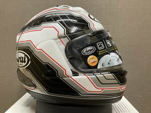 Arai アライ RX7 X RX7-X RX-7 X MAMOLA マモラ ホワイト フルフェイス ヘルメット XLサイズ 程度良好!! 