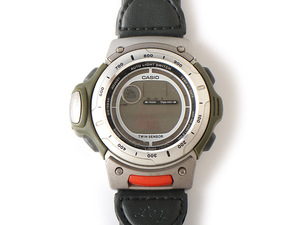E17435 CASIO カシオ PROTREK プロトレック Ley 腕時計 WWF PRL-21WFJ 迷彩 デジタル カーキ×シルバー 