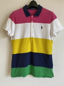 RALPH LAUREN / ラルフローレン ポロシャツ　マルチカラー　L