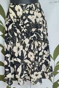 Y 3/3 LA-BREA フレアスカート 花柄スカート サイズ　3