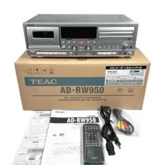 優良中古品・元箱付属 TEAC CDレコーダー/カセットデッキ AD-RW950