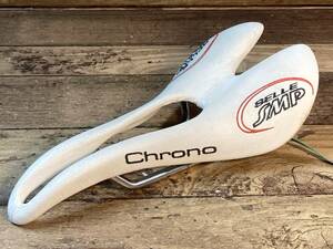 HU496 セラ SELLE SMP クロノ Chrono サドル 白 123mm inox tube