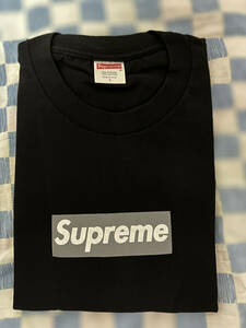 Supreme　 Black/Grey Box Logo 1999 シュプリームボックスロゴTシャツ　半袖 ブラック　黒/灰　Ｌ