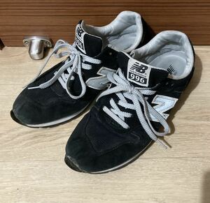 new balanceニューバランス 996 26cm 黒 ブラック スウェード