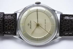 ☆☆☆歴史的にも貴重な時計　1954年から製造　オリエント　戦後B型三針　出車式　手巻紳士腕時計　現存の少ない希少な機械