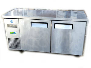 〓 2) 世田谷渡し推奨 JCM/ジェーシーエム 冷蔵コールドテーブル JCMR-1560T-IN 304L 業務用冷蔵庫 ε