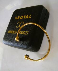 ROYAL BIOHEALTH BRACELET ブレス ロイヤル ブレスレット パワーアップ 活性化ブレスレット 磁気 健康 ゴールド バイオヘルスブレスレット