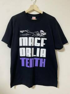 千円スタート magforlia マグフォリ オリジナルTシャツ Lサイズ レア 黒紫 #2