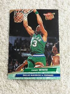 ランディホワイト Randy White 1992 Fleer Ultra #47 Dallas Mavericks