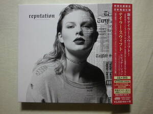 DVD付限定盤 『Taylor Swift/Reputation(2017)』(2017年発売,POCS-24906,国内盤帯付,歌詞対訳付,Loof What You Made Me Do,Ready For It?)