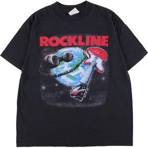 古着 90年代 TEE JAYS ROCKLINE バンドTシャツ バンT USA製 メンズM ヴィンテージ /eaa359508