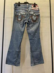 00s TRUE RELIGION RAINBOW JOEY DENIM pants IO着用