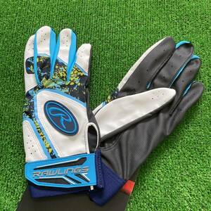 45 40％引 ローリングス バッティング手袋 両手用 ブルー XL寸 EBG23S06 新品