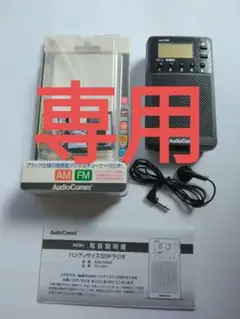 maruaub様専用品　オーム電気 DSPラジオ RAD-P389Z