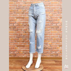 1円/春夏/DSQUARED2/IT34サイズ/S72LB0474 デニム パンツ BOSTON JEAN イタリア製 ディースクエアード 新品/ライトブルー/iy311/