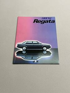 フィアット レガータ カタログ FIAT Regata 85S/100S