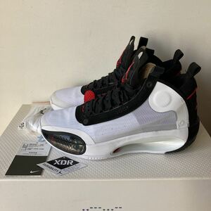 27.5cm US9.5 Nike Air Jordan XXXIV 34 PF White/Univer Sity Red ナイキ エアジョーダン ホワイト 白　八村