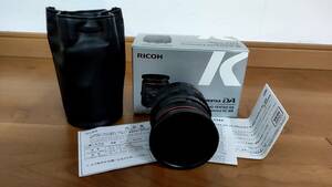 PENTAX RICOH HD DA 20-40mm F2.8-4ED Limited DC WR ブラック　箱 ポーチ付き 前後キャップ