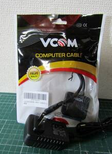 VCOM SATA USB 変換ケーブル 電源付　SSD/HDD用 USB 2.5インチSATA USB変換アダプター SATAケーブル 5Gbps UASP対応 高速転送 最大6TB