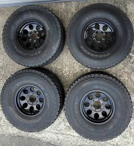 ヨコハマ　ジオランダーA/T 315/75R16 バリ山4本セット　ランクル80