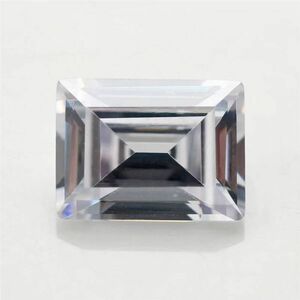 ■新入荷■ジルコニア 6㎜×8㎜ バゲットカット 宝石 輝き 高品質 宝石シリーズ スクエア形状 キュービックジルコニア C126