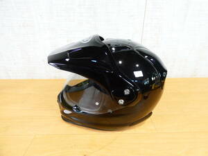 ◇Arai　アライ　Tour CROSSⅡオフロード　ツアークロス2　フルフェイスヘルメット　ブラック　55cm-56cm/Sサイズ＠100