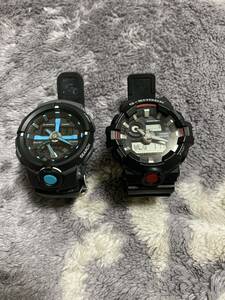 CASIO G-SHOCK 腕時計 GA-700とGA-500P2点稼働品カシオ Gショック 