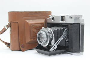 【訳あり品】 Mizuho-six MODEL V Rubinon Anastigmat C 80mm F3.5 ケース付き 蛇腹カメラ s3875