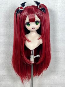 【キツネの美容院】カスタム　ウィッグ　DD MDD SD 1/3 サイズ　ドール用　ツインテール　67