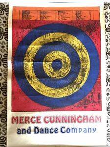 【稀少】ジャスパー・ジョーンズ ポスター Target with Four Faces Jasper Johns poster for Merce Cunningham Dance Company 1968