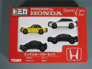 未開封 トミカ ホンダ スポーツカー ４種セット HONDA S800/S2000/NSX/BEAT★トミー TOMY TOMICA ミニカー