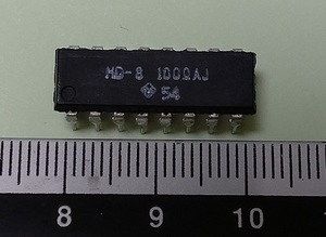 集合抵抗 DIPタイプ 100Ω MD-8A （NIKOHM） (出品番号281）