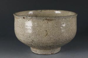 16〜17世紀 李朝時代 高麗茶碗 井戸茶碗 時代箱 資産家様所蔵品