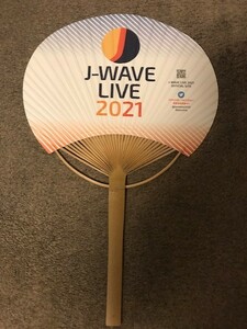 J-WAVE LIVE SUMMER JAM 2021 うちわ1枚とショッピングバックをセットで！　非売品