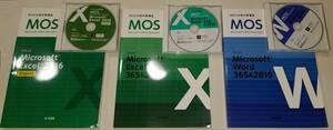 #送料無料♪ユーキャン U-CAN MOS合格対策講座 Excel 365&2019+Excel 2016 Expert+Word 365&2019 未使用 テキスト＆CD-ROM リスキリング ♪