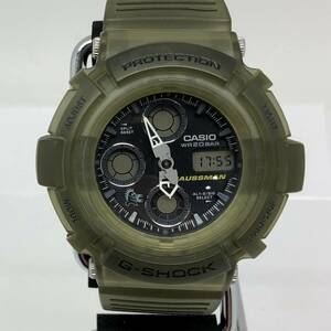 G-SHOCK ジーショック 【ITAYWV5B1OLW】 CASIO カシオ 腕時計 AW-570MS-8T GAUSMAN メンインスモーク アナログ グレー スケルトン 樹脂