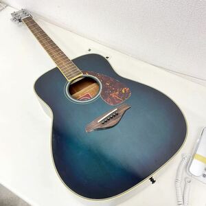 YAMAHA FG720S アコースティックギター ヤマハ製フォークギター ブルーグリーン青緑 弦楽器 現状品