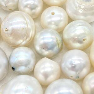 ■南洋白蝶アクセサリーパーツおまとめ■m約50g 南洋白蝶真珠 真珠 パール pearl necklace accessory jewelry parts 