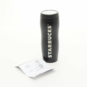 ●505155 未使用品 STARBUCKS スターバックス カーヴドステンレスボトル マットブラック 355ml スタバ