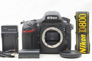 ☆極上美品☆ Nikon ニコン D800 ボディ Shot数 僅か 7,900枚前後！ ♯24040902