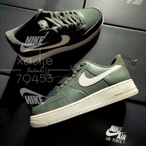 新品 正規品 NIKE ナイキ AIR FORCE1 LOW LX エアフォース1 ロー 07 ダークグリーン 深緑 ライトベージュ 26.5cm US8.5 箱付き