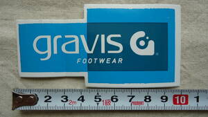 Gravis Sticker グラビス ステッカー スノーボード サーフィン SB SNOW SURF レターパックライト ゆうパケット（おてがる版） 同梱発送可 i