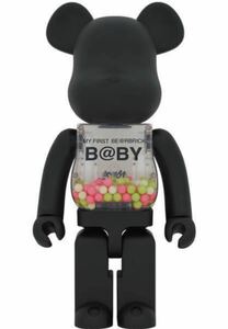 BE@RBRICK ベアブリック 【新品RESTIR】MY FIRST BE@RBRICK B@BY MATT BLACK Ver. 1000％千秋