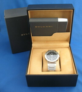 ◆BVLGARI ブルガリ BB42SS AUTO メンズ 自動巻き　難あり品◆