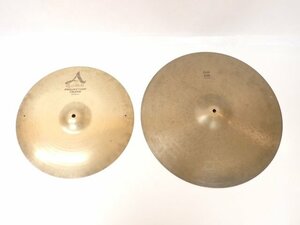 Zildjian ジルジャン シンバル2点 DEEP RIDE 20/51cm + A CUSTOM PROJECTION CRASH 16/40cm □ 6E2A8-4