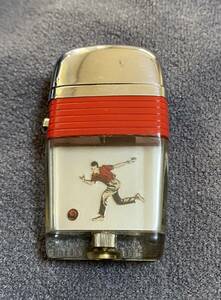 希少！良好！1950年代 オイルライター VU LIGHTER SCRIPTO U.S.A ボウラー 送料185円